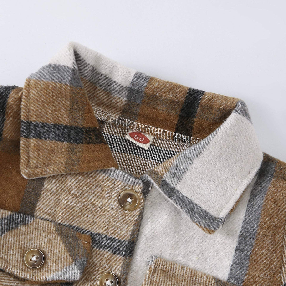 Kids' Fleece Plaid Shirt | Casual