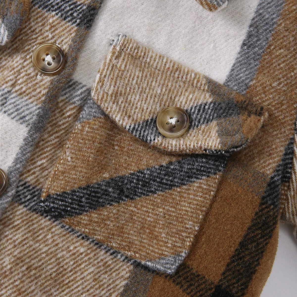 Kids' Fleece Plaid Shirt | Casual