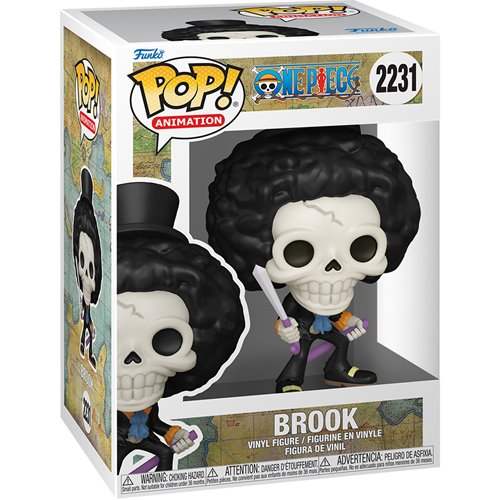 Funko Pop Vinyl Figure | One Piece Brook | Series 22 | 5 Inch Tall