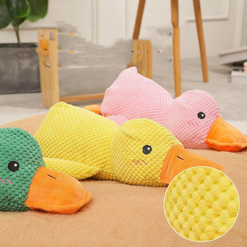 Plush Goose Dog Chew Toy | Bite-Resistant Molars