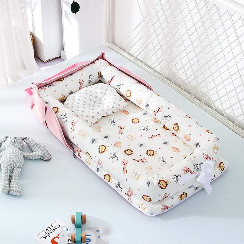 Portable Baby Crib | Compact Travel Bed, Infants