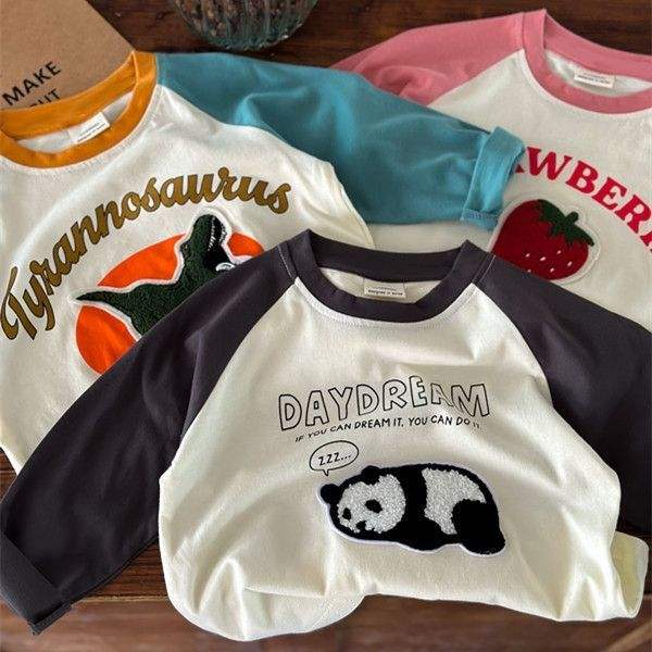 Boys' Cotton Long-Sleeve T-Shirt | Spring And Autumn