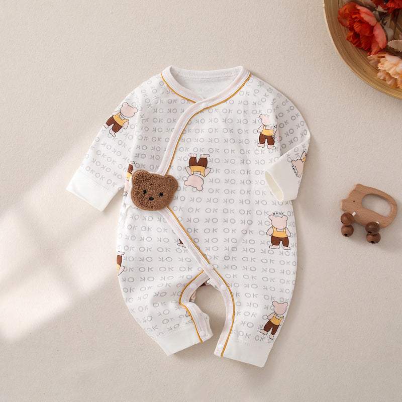 Newborn Butterfly Boneless Romper | Cotton | Jumpsuit Style