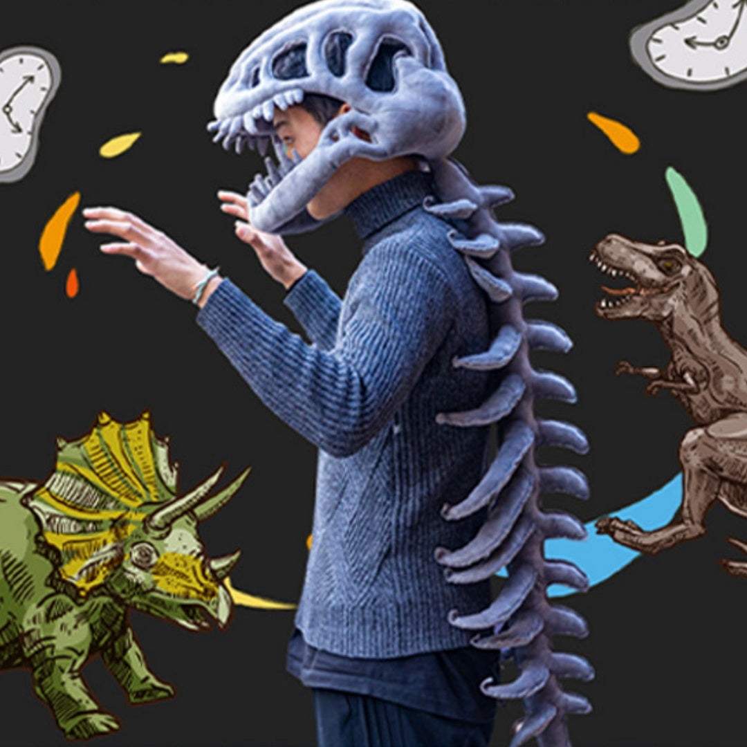 Dinosaur Skeleton Dress-Up Costume | Adult And Kids Sizes