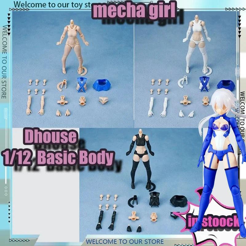  1-12 Action Figure Body | Mecha Girl | Toylandeu™ 