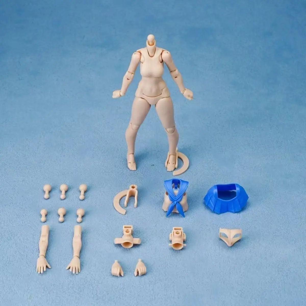  1-12 Action Figure Body | Mecha Girl | Toylandeu™ 