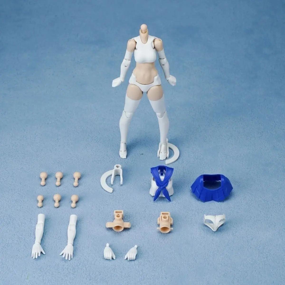  1-12 Action Figure Body | Mecha Girl | Toylandeu™ 