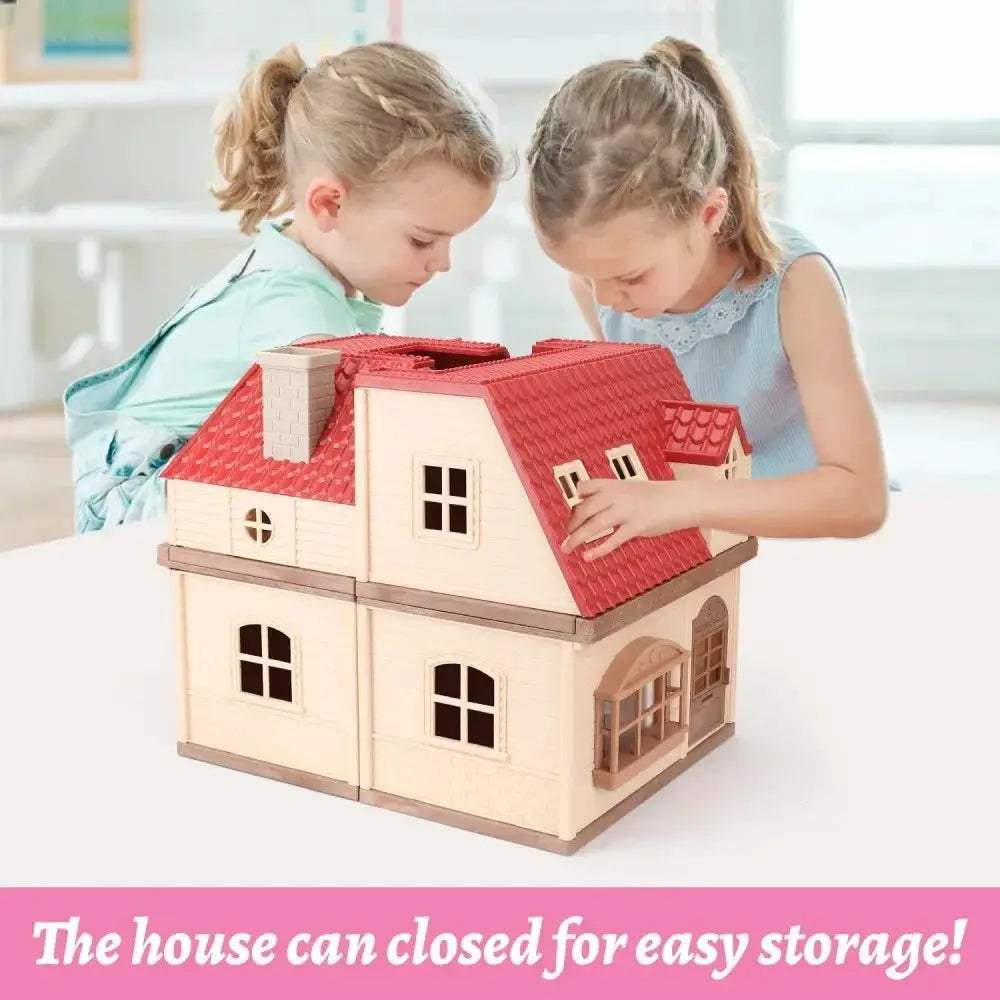 1:12 Dollhouse Furniture Set for Forest Rabbit Family Mansion - ToylandEU