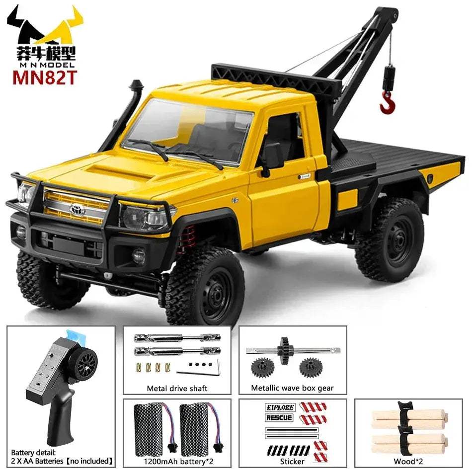 1:12 Scale RC Rescue Vehicle 4WD Off Road Rock Crawler - ToylandEU