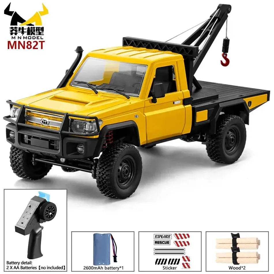 1:12 Scale RC Rescue Vehicle 4WD Off Road Rock Crawler - ToylandEU