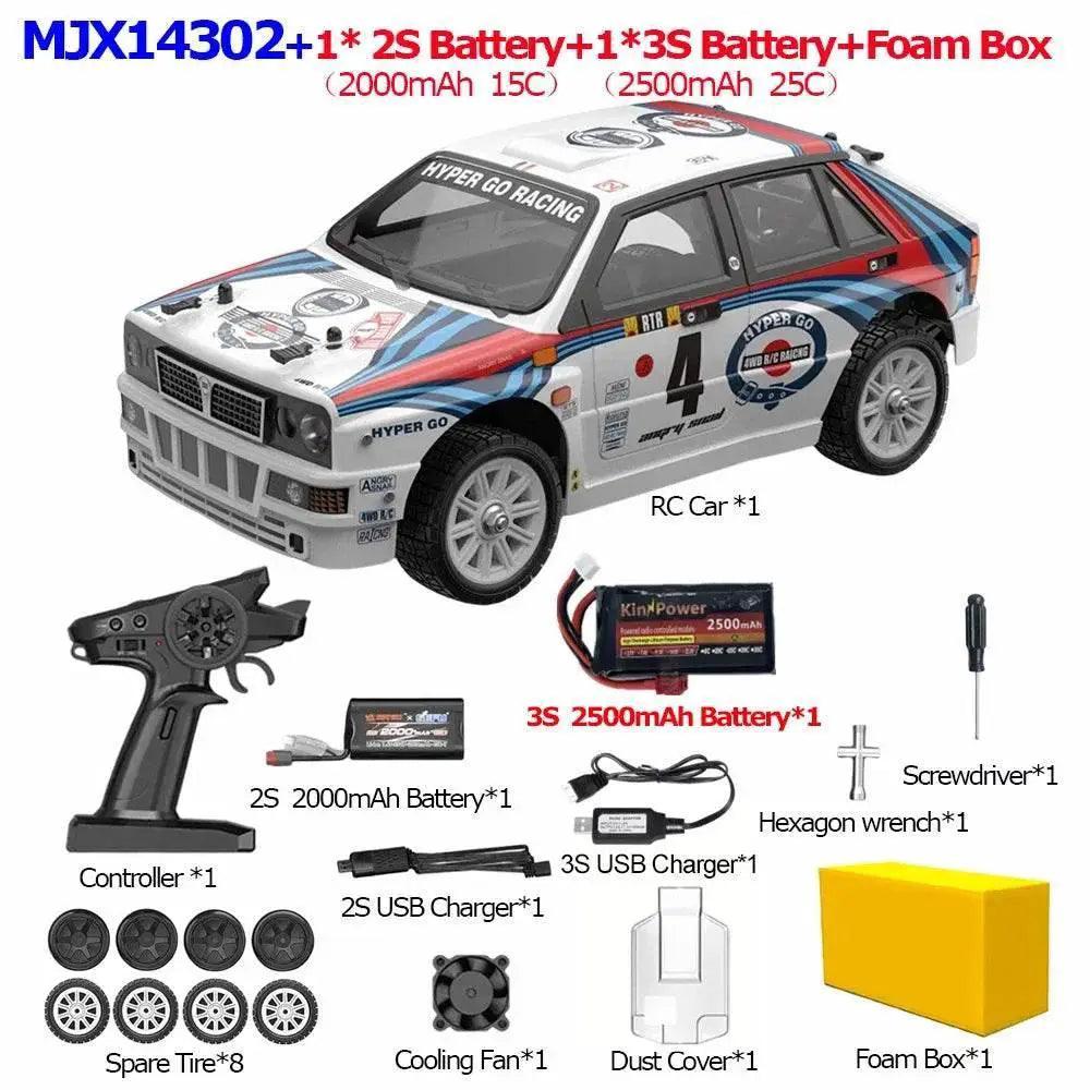  1/14 MJX 14302 V2.0 Rc Car Brushless Motor 55km Off-Road -  ToylandEU™
