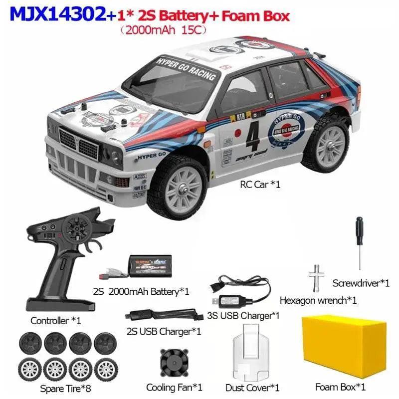  1/14 MJX 14302 V2.0 Rc Car Brushless Motor 55km Off-Road -  ToylandEU™