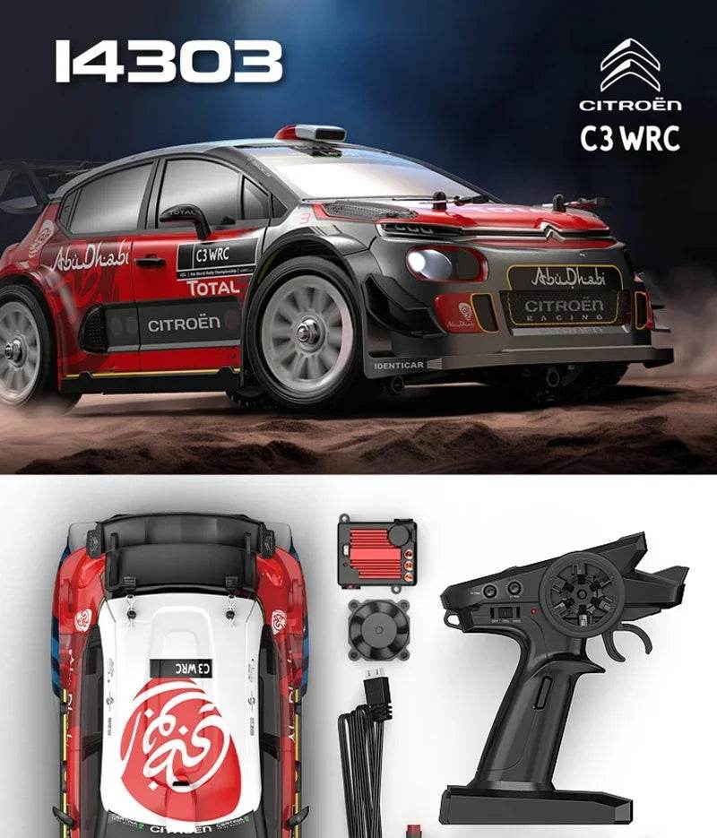 1/14 MJX 14303 Rc Drift Car High Speed 4WD Off-Road Toys - ToylandEU