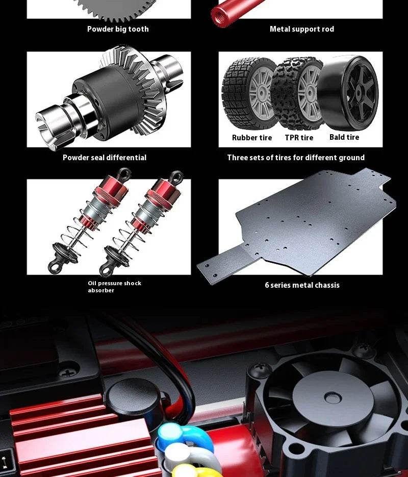 1/14 MJX 14303 Rc Drift Car High Speed 4WD Off-Road Toys - ToylandEU