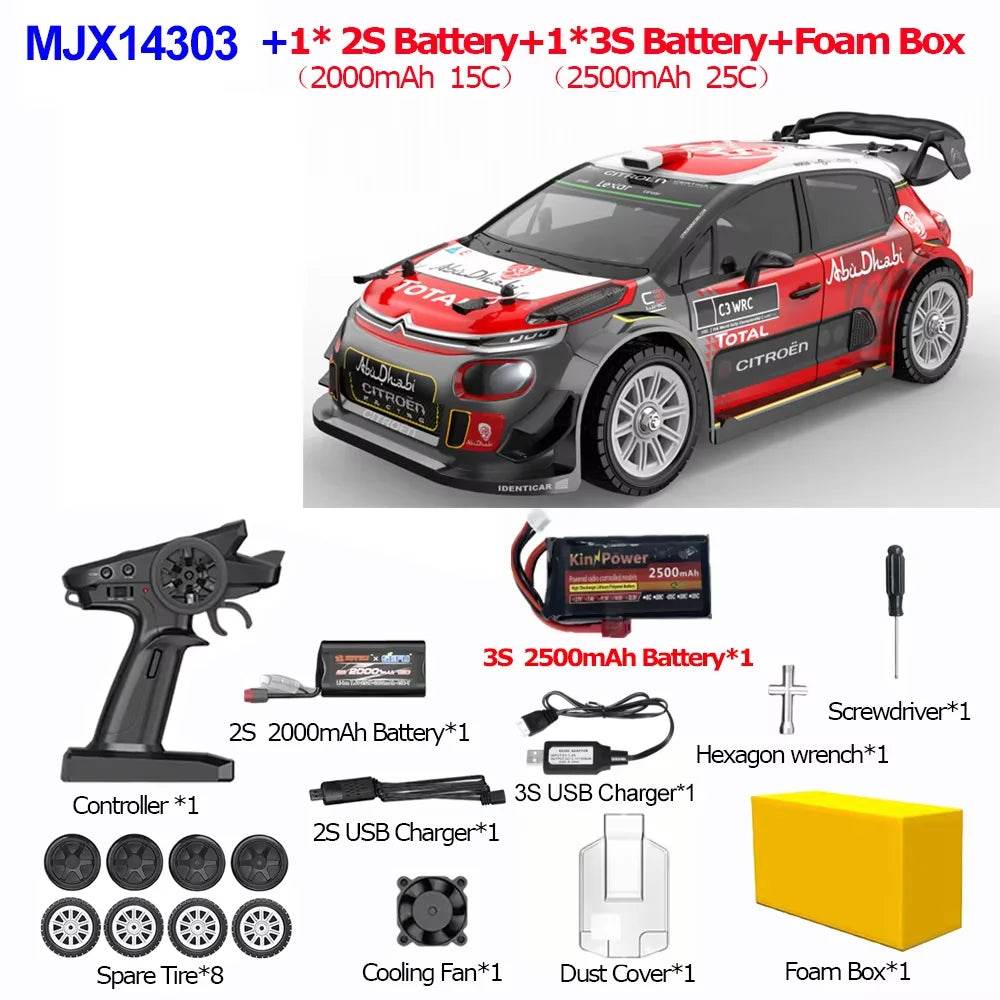 1/14 MJX 14303 Rc Drift Car High Speed 4WD Off-Road Toys - ToylandEU