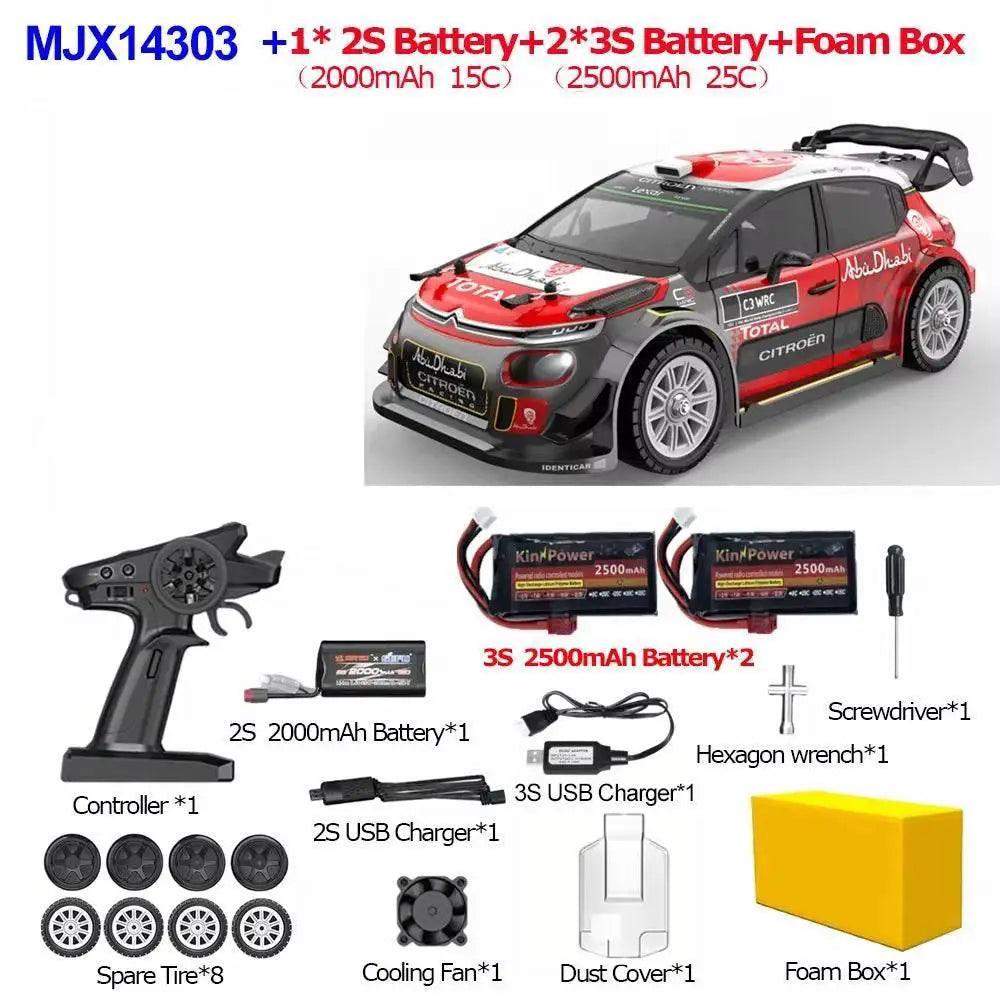  1/14 MJX 14303 Rc Drift Car High Speed 4WD Off-Road Truck -  ToylandEU™