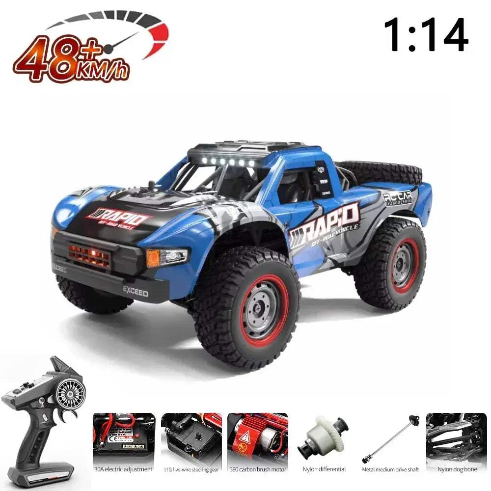 1/14 Scale RC Car 4WD Brushless High Speed Off Road - ToylandEU