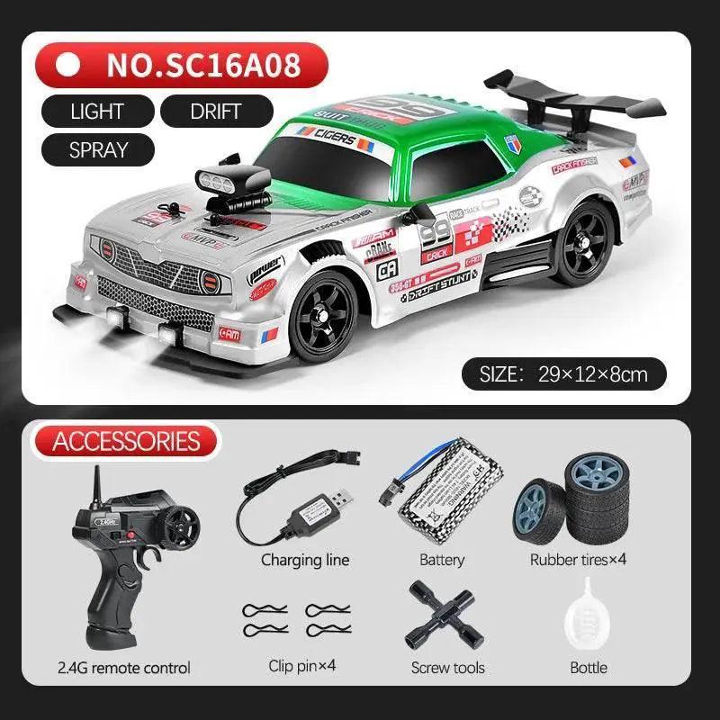  1:16 Drift RC Cars 4WD Remote Control GTR AE86 Toy -  ToylandEU™