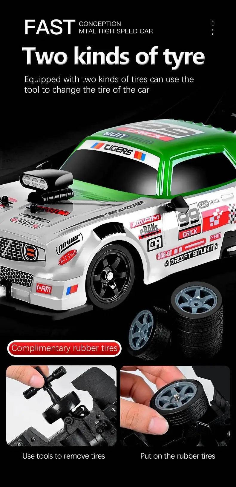  1:16 Drift Rc Cars 4WD RC Drift Car Toy for Kids -  ToylandEU™
