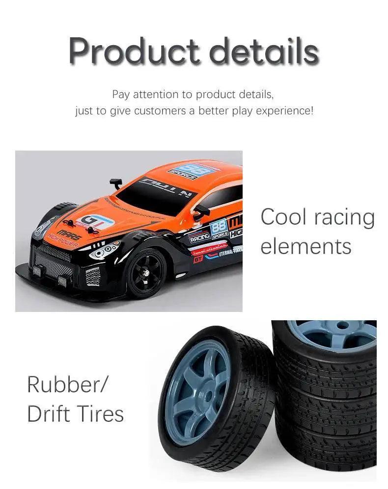  1:16 Drift Rc Cars 4WD RC Drift Car Toy for Kids -  ToylandEU™