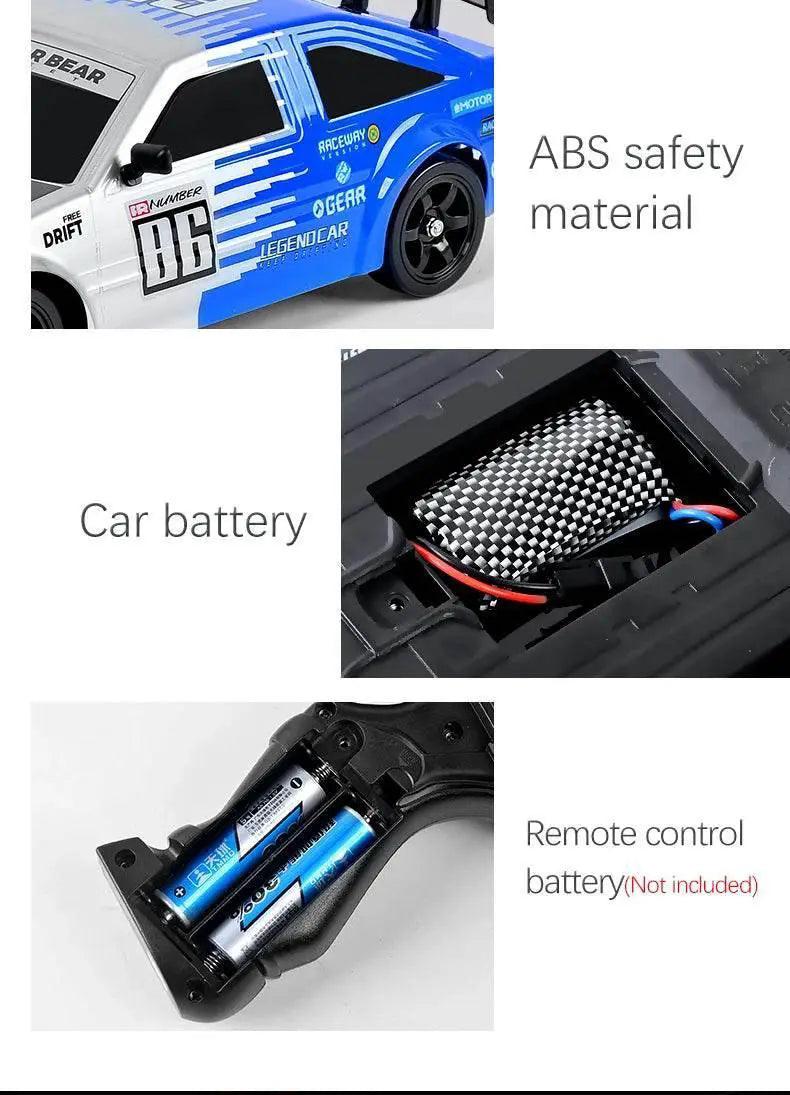  1:16 Drift Rc Cars 4WD RC Drift Car Toy for Kids -  ToylandEU™