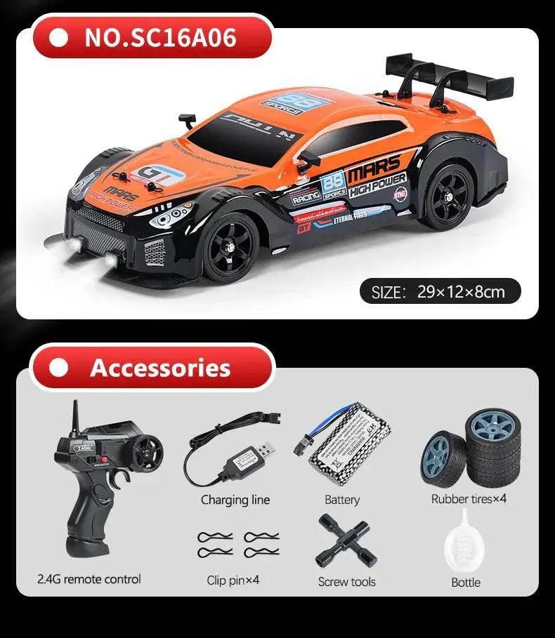  1:16 Drift Rc Cars 4WD RC Drift Car Toy for Kids -  ToylandEU™