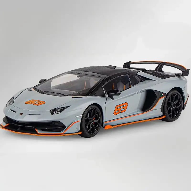 1:18 Aventador SVJ63 Diecast Alloy Model Car With Removable Roof - ToylandEU