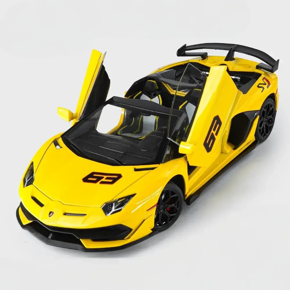 1:18 Aventador SVJ63 Diecast Alloy Model Car With Removable Roof - ToylandEU