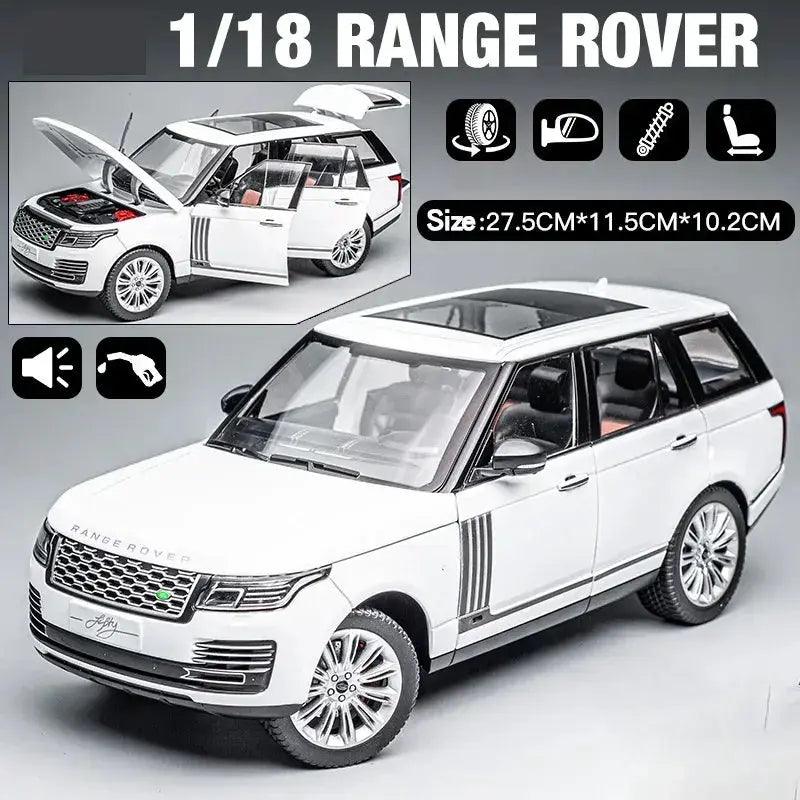  1 18 Diecast Alloy Land Rover Range Rover Car Sound -  ToylandEU™