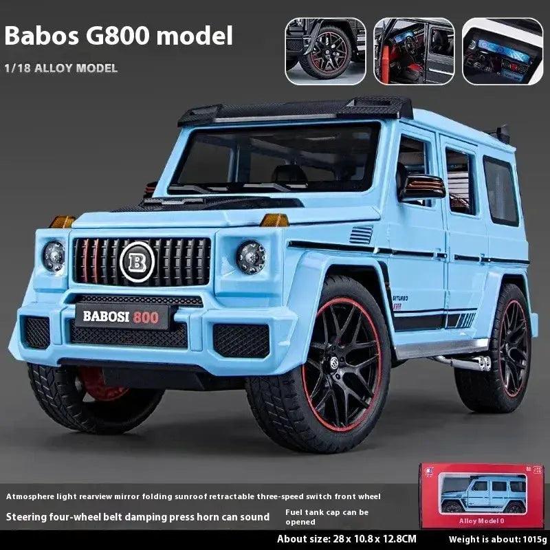  1:18 Diecast Alloy Mercedes Benz G800 SUV Model -  ToylandEU™