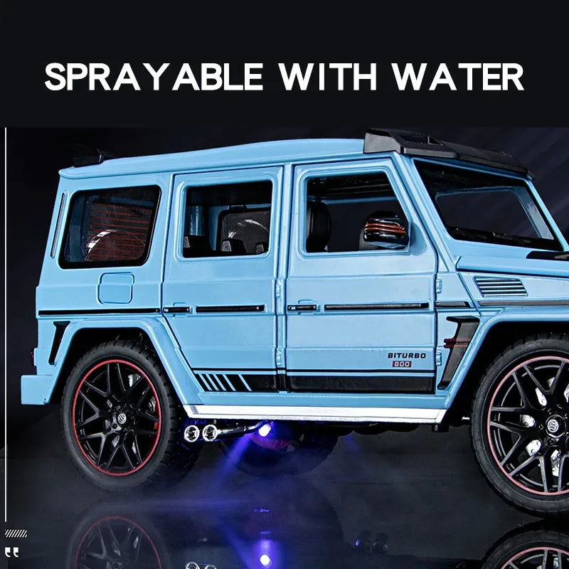 1:18 Diecast Alloy Mercedes G800 Off Road SUV With Sound And Lights - ToylandEU