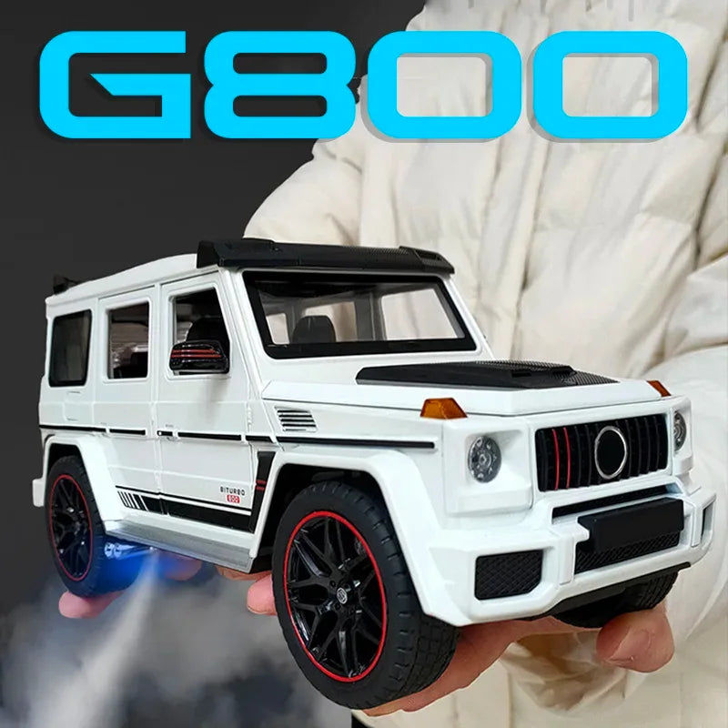 1:18 Diecast Alloy Mercedes G800 Off Road SUV With Sound And Lights - ToylandEU