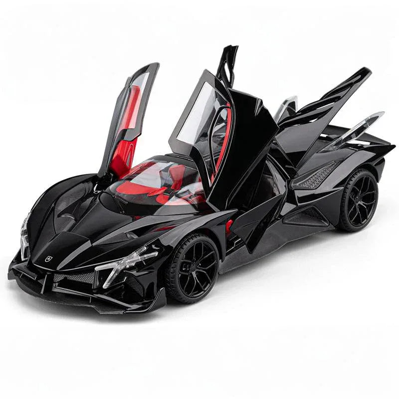1:18 Diecast Apollo Project EVO Supercar Sound And Light Model For Collectors - ToylandEU