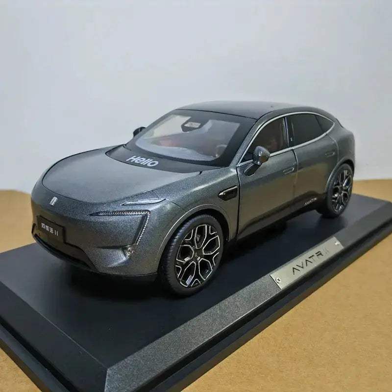 1 18 Diecast Car Model Aouita 11 Alloy Opening Doors - ToylandEU