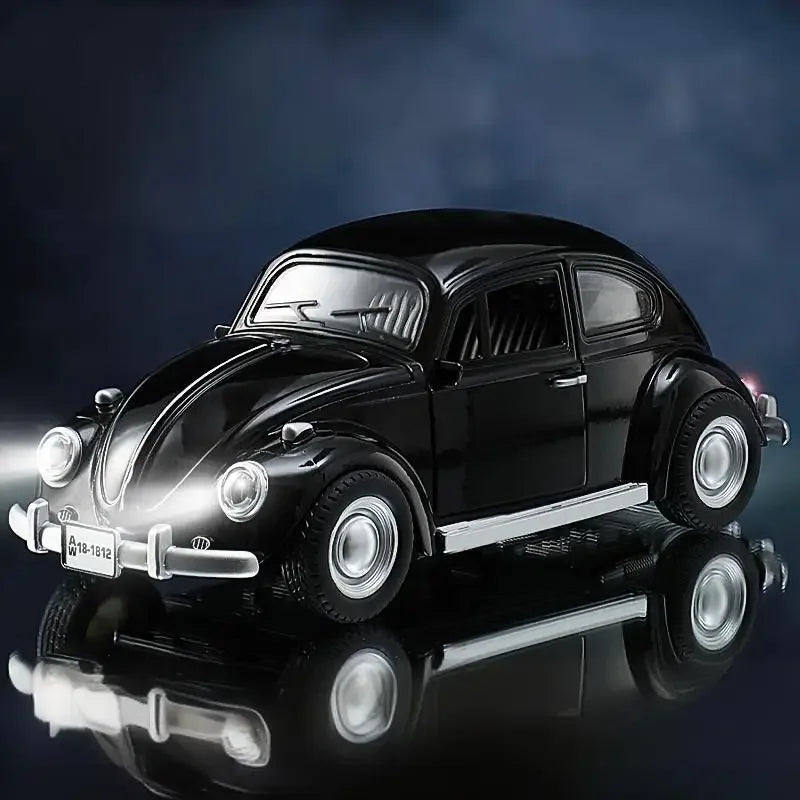 1:18 Diecast Car Volkswagen Beetle 1955 Pull Back With Sound For Kids - ToylandEU