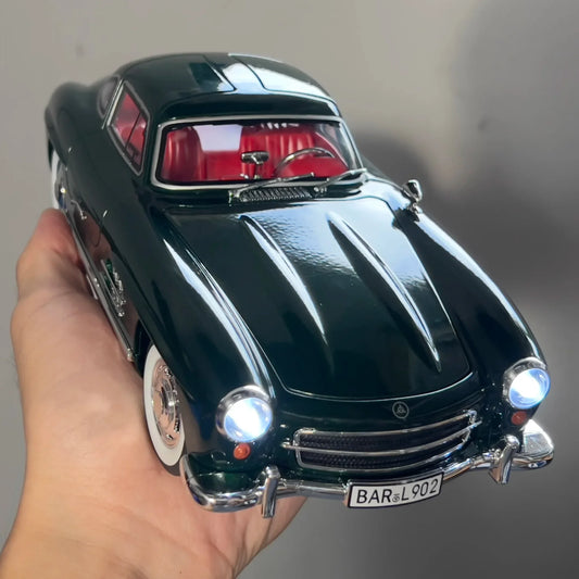 1:18 Diecast Metal Benz 300SL Classic Sports Car Model - ToylandEU