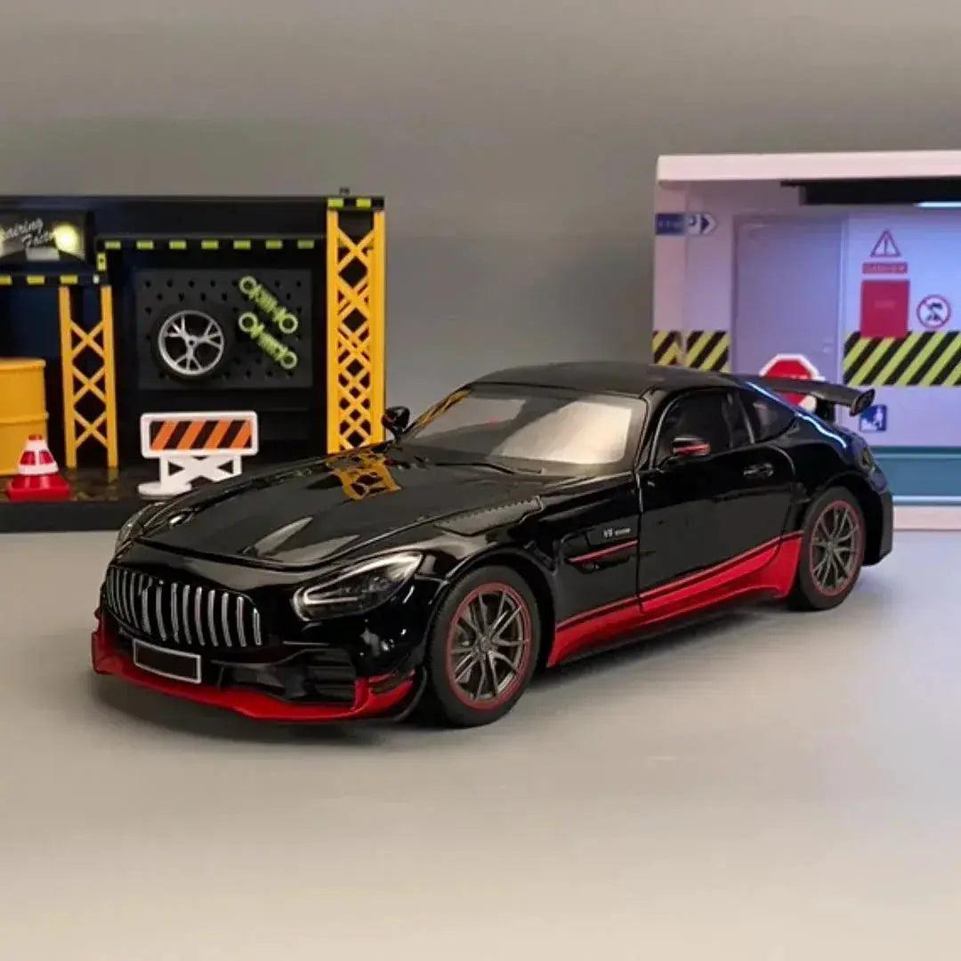  1:18 Diecast Metal Mercedes GTR Model Car Sound Light -  ToylandEU™