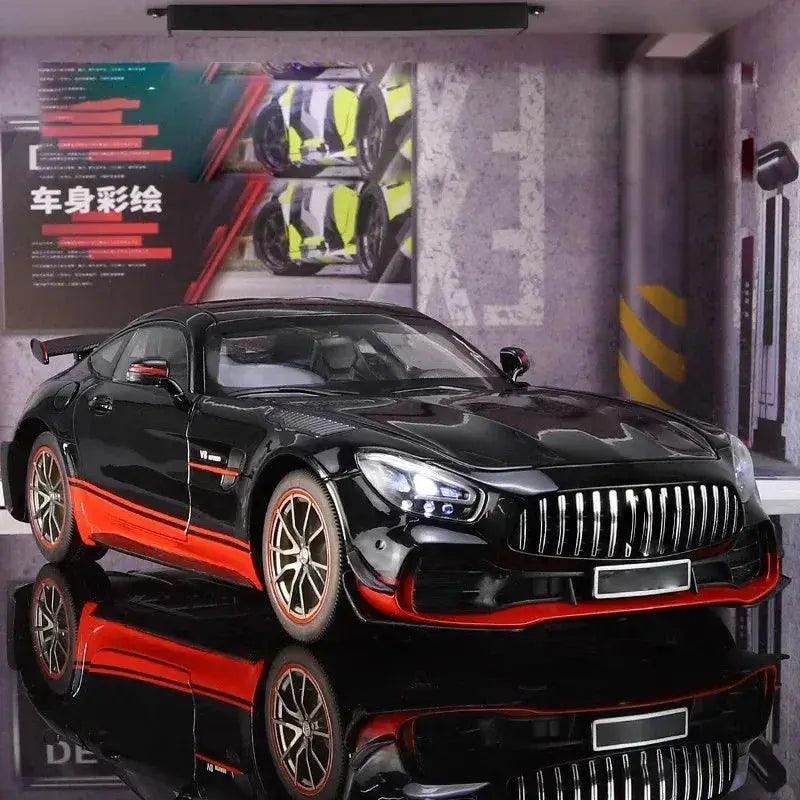  1:18 Diecast Metal Mercedes GTR Model Car Sound Light -  ToylandEU™