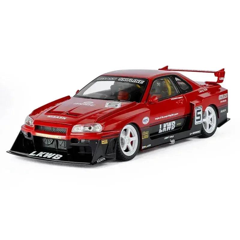  1 18 Diecast Metal Nissan GTR S15 Sound And Light -  ToylandEU™