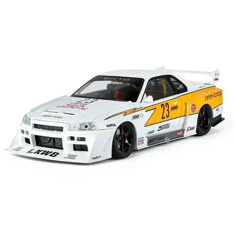  1 18 Diecast Metal Nissan GTR S15 Sound And Light -  ToylandEU™