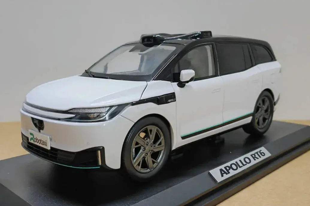 1:18 Diecast Robotaxi Car Model Alloy Unmanned Collectible - ToylandEU
