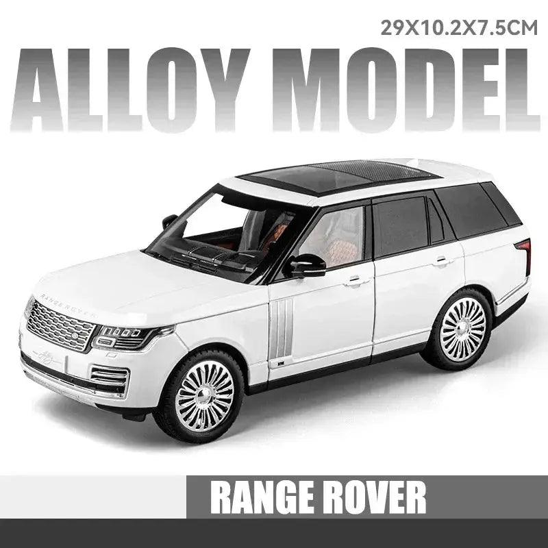  1 18 Land Rover Range Rover Metal Plastic Sound Light Model -  ToylandEU™