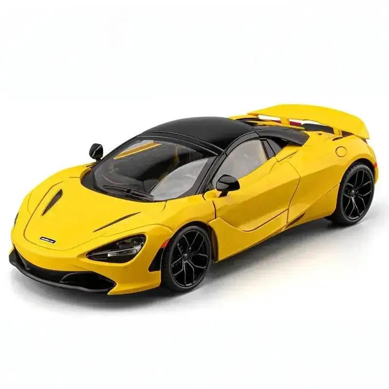  1:18 McLaren 720S Metal Diecast Sound Light Pull Back -  ToylandEU™