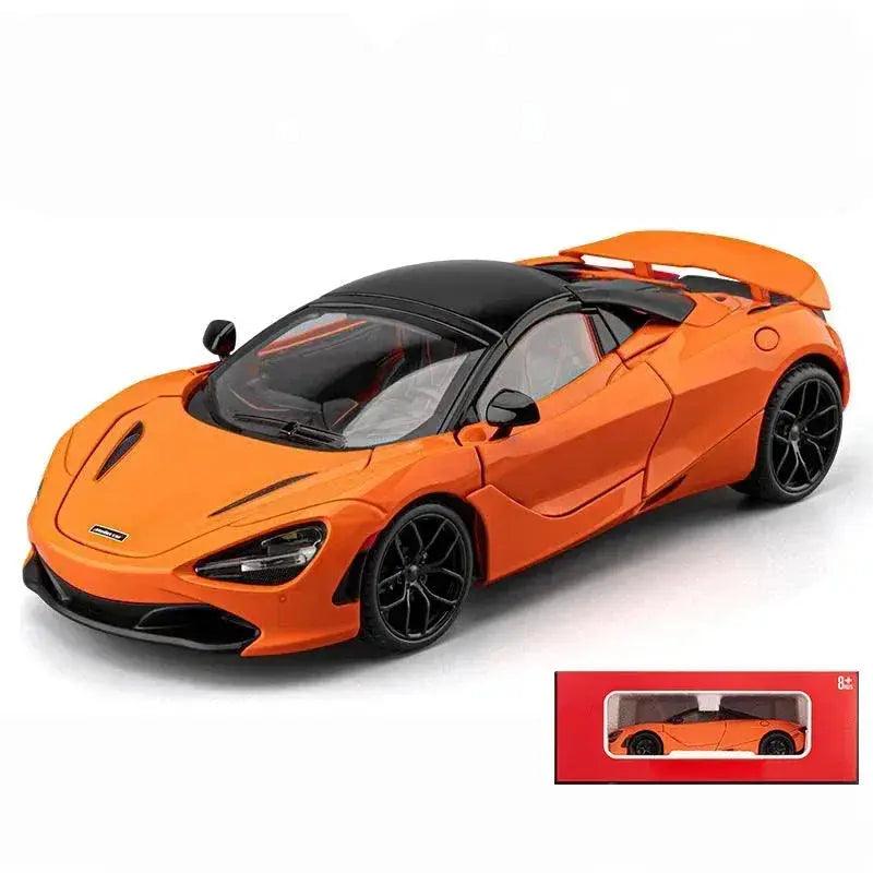  1:18 McLaren 720S Metal Diecast Sound Light Pull Back -  ToylandEU™