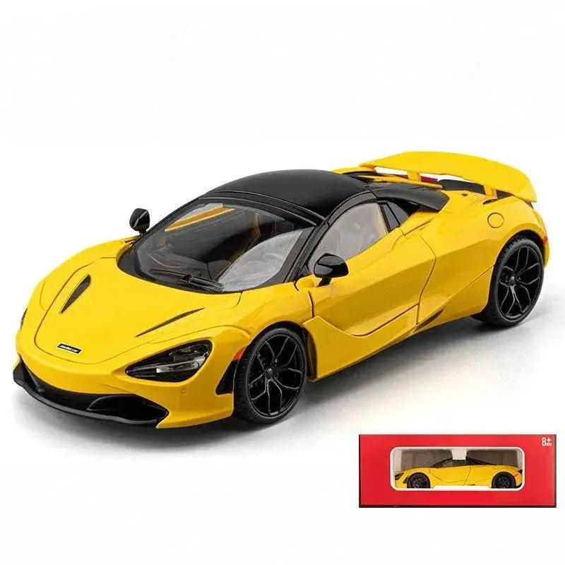  1:18 McLaren 720S Metal Diecast Sound Light Pull Back -  ToylandEU™