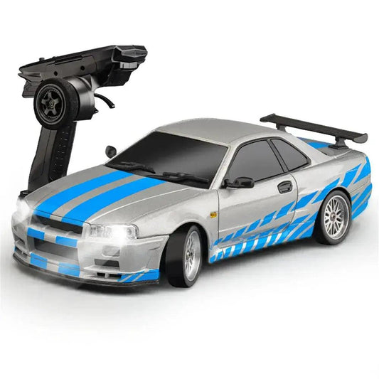 1/18 RC Drift Car With Gyro LED Lights Alloy Body -  ToylandEU™