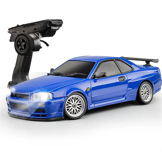  1/18 RC Drift Car With Gyro LED Lights Alloy Body -  ToylandEU™