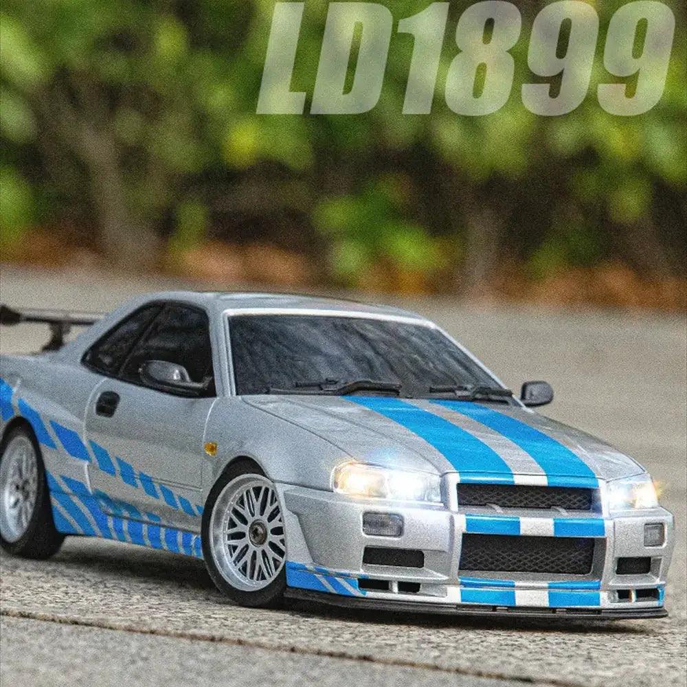 1/18 RC Drift Car With Gyro LED Lights Alloy Body -  ToylandEU™