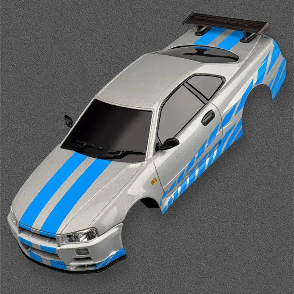  1/18 RC Drift Car With Gyro LED Lights Alloy Body -  ToylandEU™