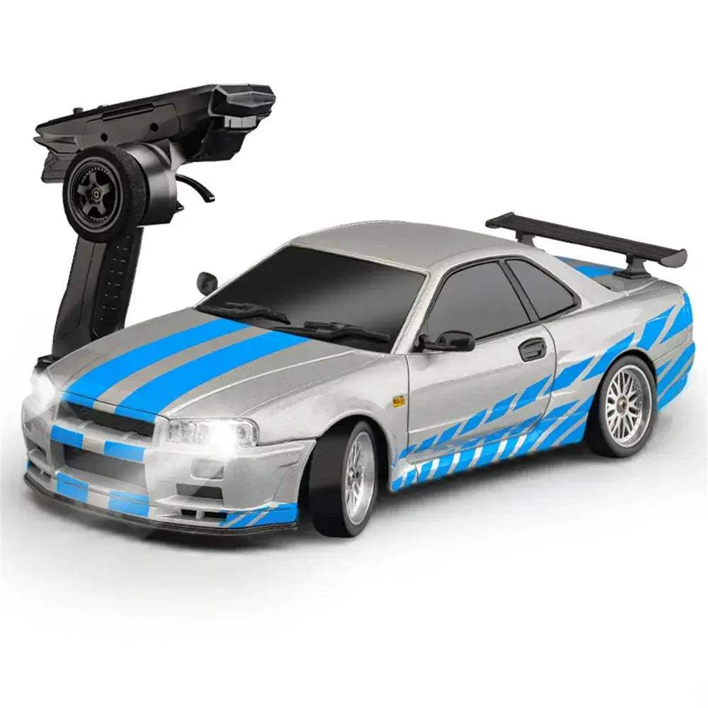 1/18 RC Drift RacingCar With Gyro LED Lights Alloy Body - ToylandEU